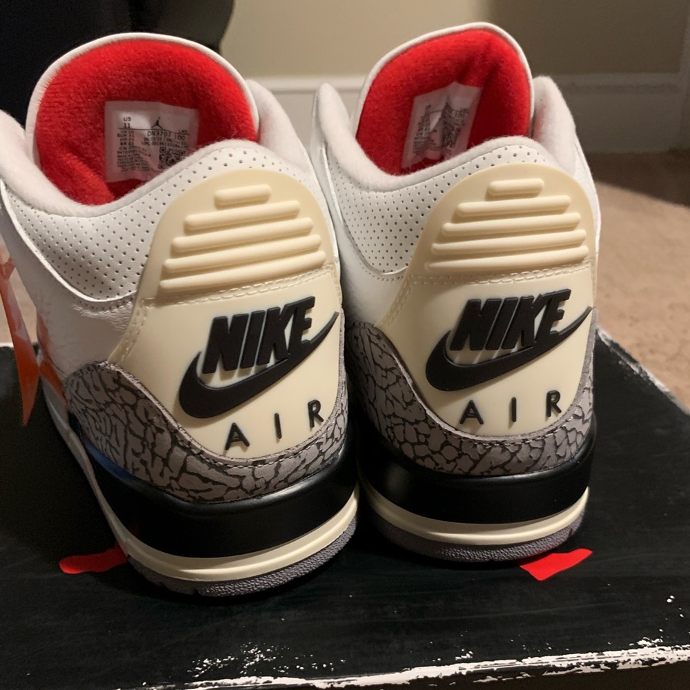 Jordan retro 3 remained UA